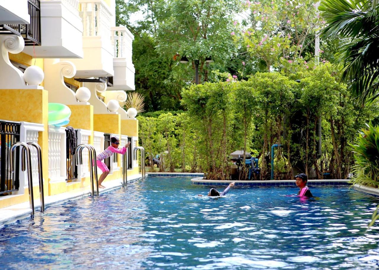 חוף ג'ומטיין Venetian Poseidon Pool Hotel מראה חיצוני תמונה
