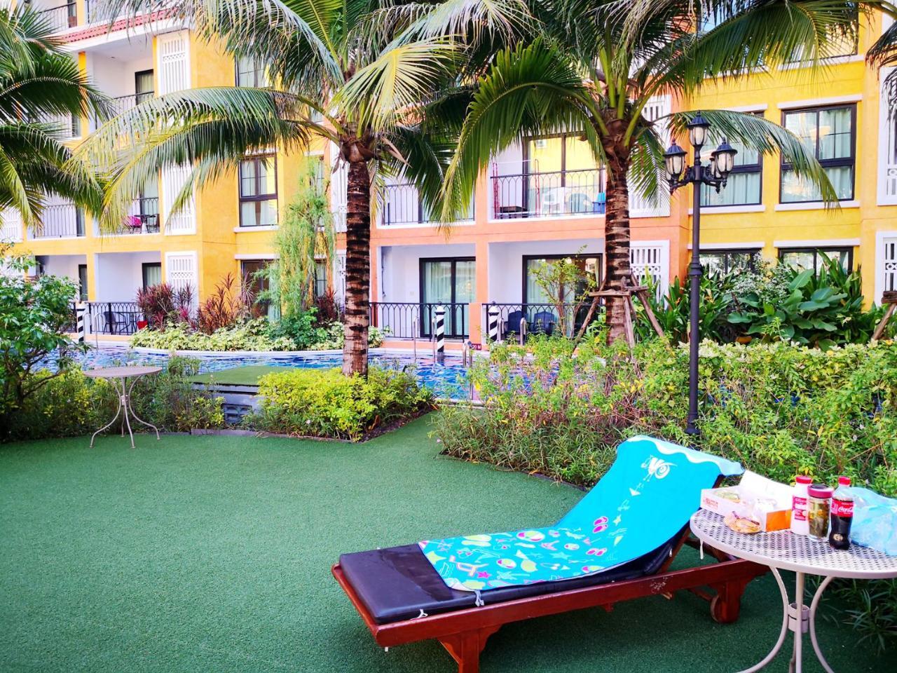 חוף ג'ומטיין Venetian Poseidon Pool Hotel מראה חיצוני תמונה